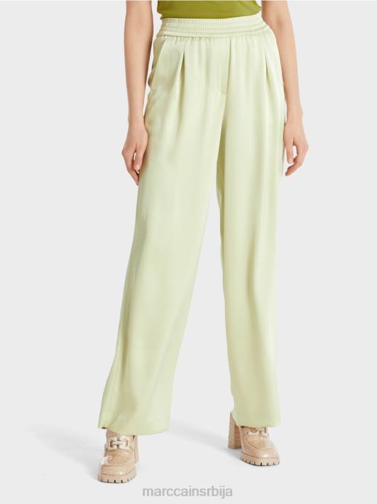 панталоне са плисираним предњим делом Marc Cain D688690 меки дах одећу