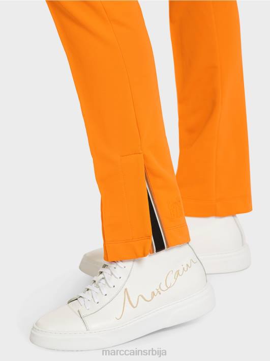 панталоне са бочним прорезима Marc Cain D688712 светло наранџаста одећу