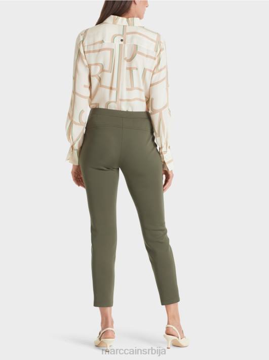 софиа растезљиве панталоне Marc Cain D688729 дубока џунгла одећу
