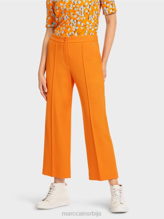 панталоне са широким ногавицама Marc Cain D688732 јасно наранџаста одећу