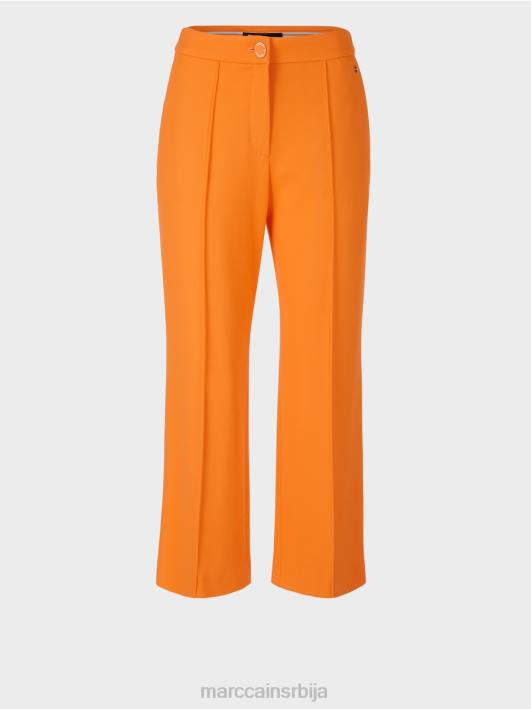 панталоне са широким ногавицама Marc Cain D688732 јасно наранџаста одећу