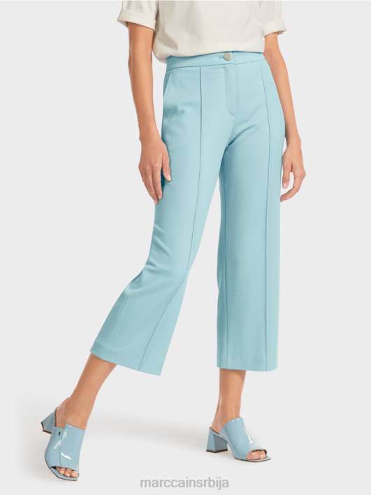 панталоне са широким ногавицама Marc Cain D688733 атмосферско плаво одећу
