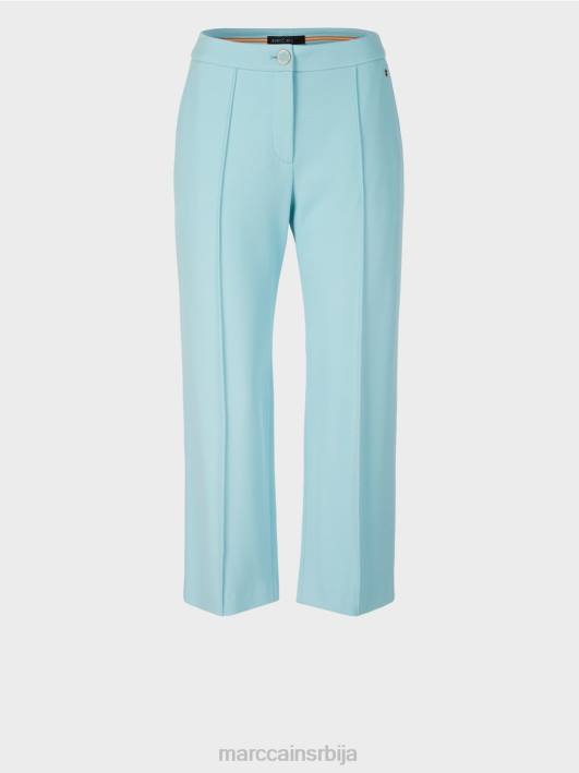 панталоне са широким ногавицама Marc Cain D688733 атмосферско плаво одећу