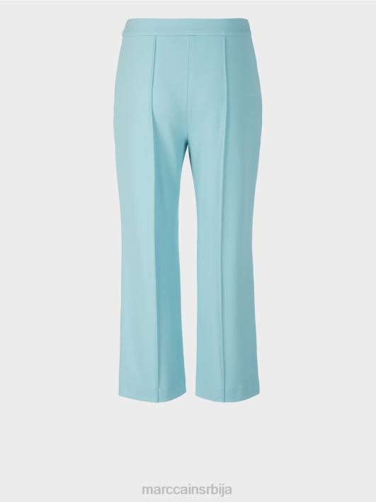 панталоне са широким ногавицама Marc Cain D688733 атмосферско плаво одећу