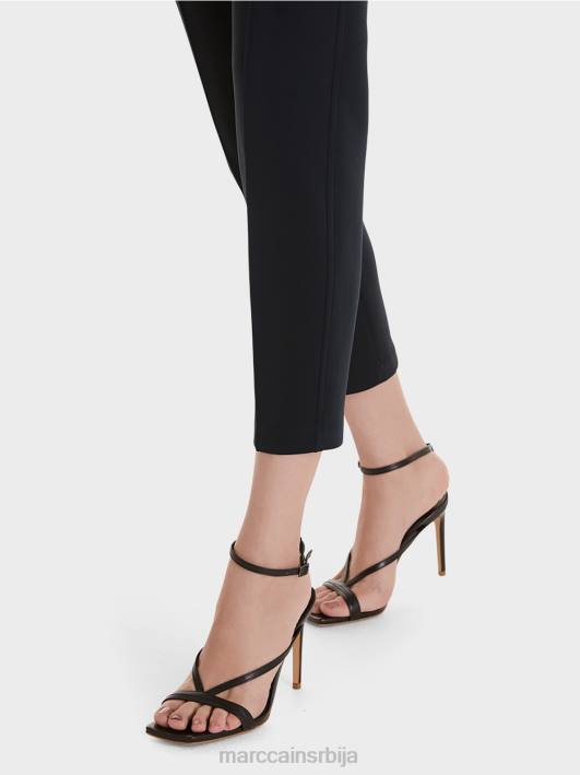 панталоне од растезљивог дреса Marc Cain D688737 поноћно плава одећу