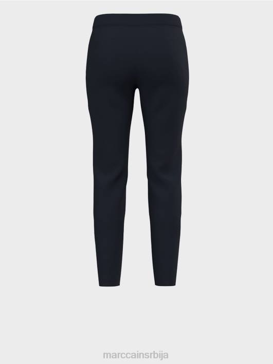 панталоне од растезљивог дреса Marc Cain D688737 поноћно плава одећу