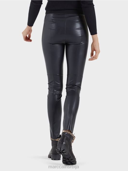 хеланке од вештачке коже Marc Cain D688744 поноћно плава одећу