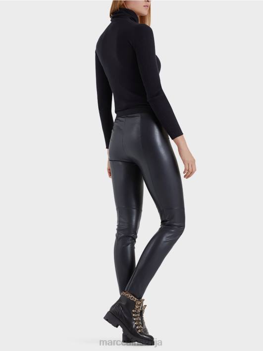 хеланке од вештачке коже Marc Cain D688744 поноћно плава одећу