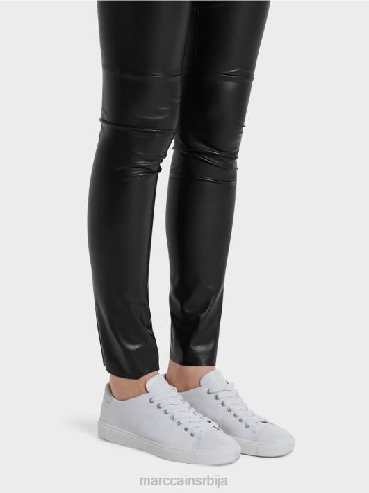 хеланке од вештачке коже Marc Cain D688745 црн одећу