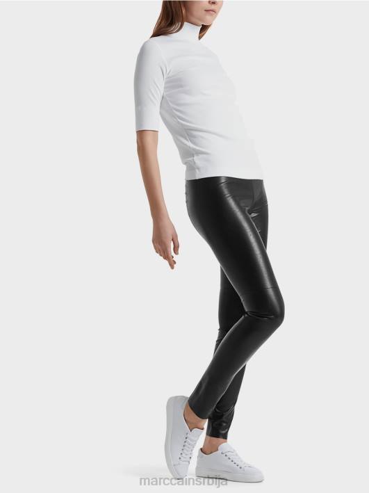 хеланке од вештачке коже Marc Cain D688745 црн одећу