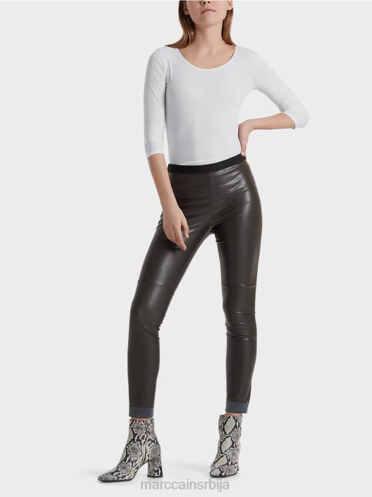 хеланке од вештачке коже Marc Cain D688747 моро одећу