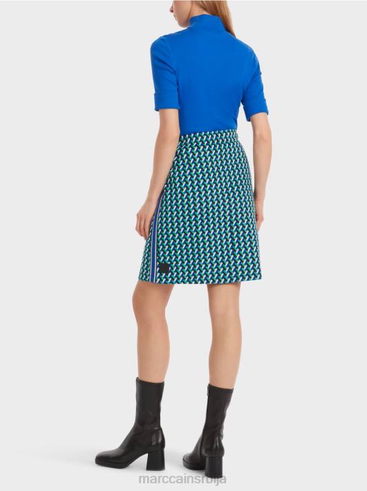 расширена сукња са целом површином Marc Cain D688457 емајл одећу