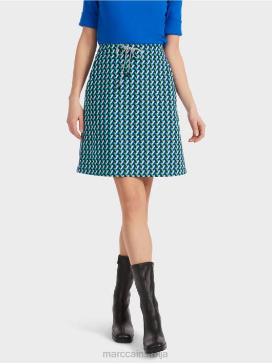 расширена сукња са целом површином Marc Cain D688457 емајл одећу