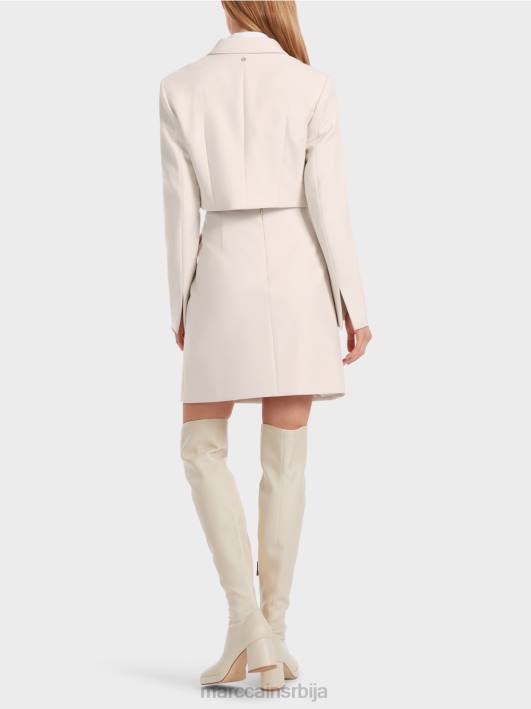 мини сукња са копчом Marc Cain D688459 дим одећу