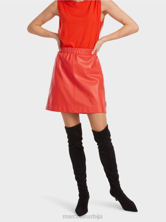 кратка сукња од забавне коже Marc Cain D688462 цампари одећу