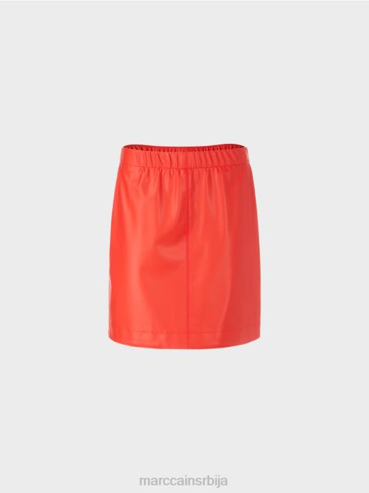 кратка сукња од забавне коже Marc Cain D688462 цампари одећу