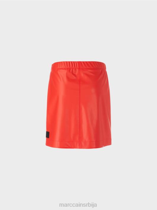 кратка сукња од забавне коже Marc Cain D688462 цампари одећу