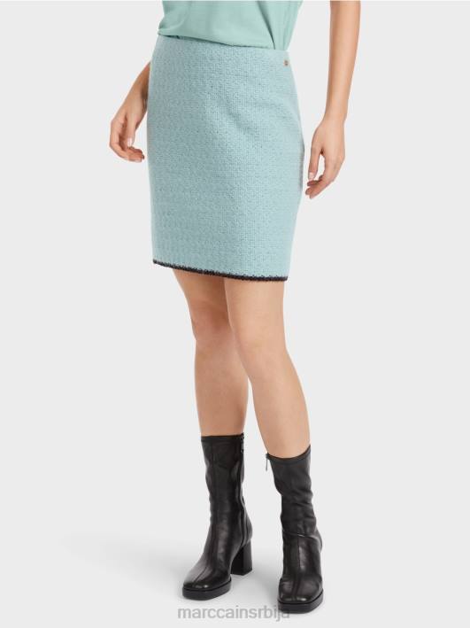 мини сукња плетена у немачкој Marc Cain D688471 тамно небо плаво одећу