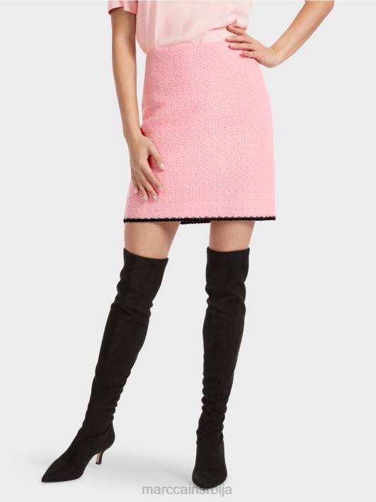 миница плетена у немачкој Marc Cain D688474 меки пудер розе одећу