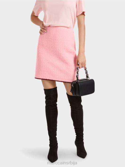 миница плетена у немачкој Marc Cain D688474 меки пудер розе одећу