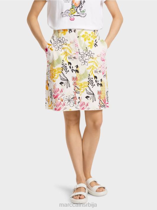 мини сукња са штампом 
