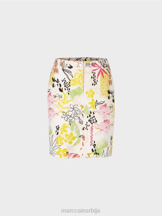 мини сукња са штампом 