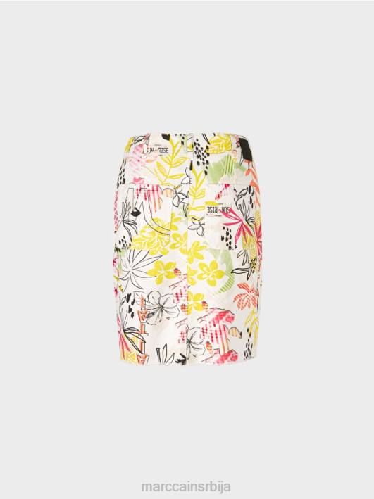 мини сукња са штампом 