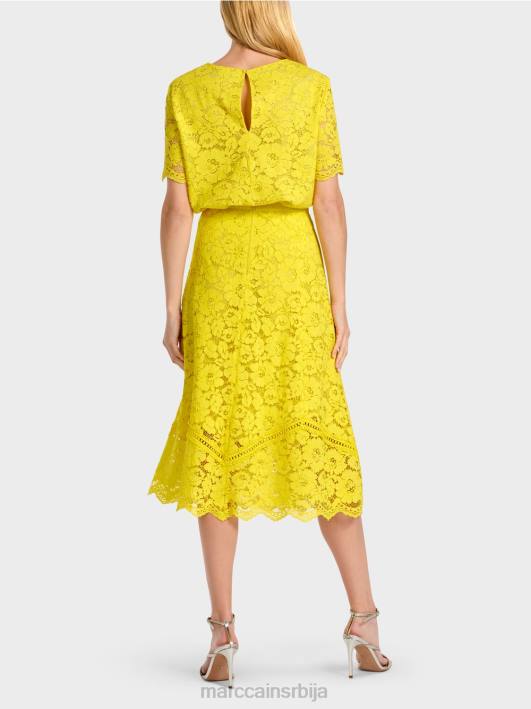 сукња од чипке Marc Cain D688484 лимун зелена одећу