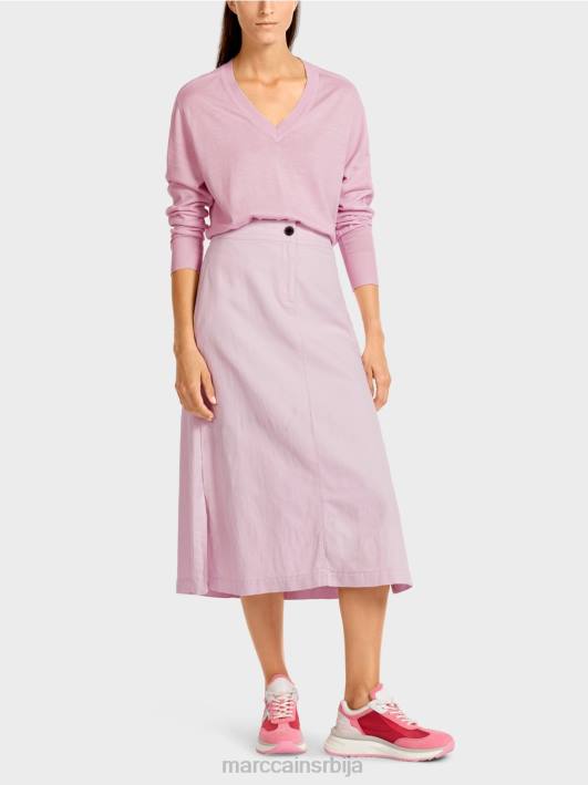 сукња која се шири Marc Cain D688489 светла лаванда одећу