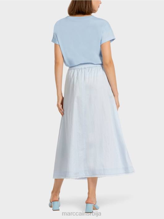 усковитлана сукња Marc Cain D688492 светло пудер плаве боје одећу