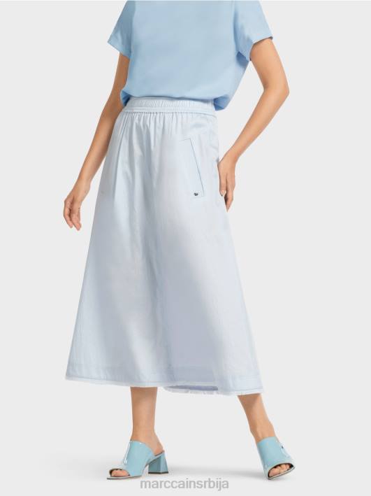 усковитлана сукња Marc Cain D688492 светло пудер плаве боје одећу