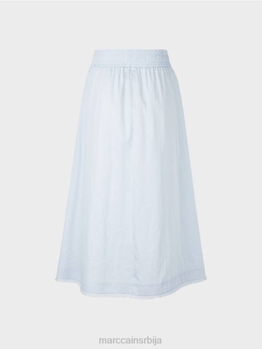 усковитлана сукња Marc Cain D688492 светло пудер плаве боје одећу