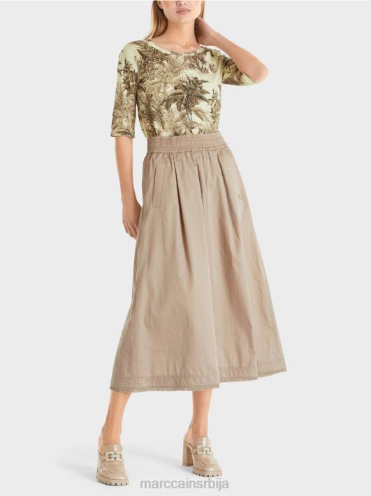 усковитлана сукња Marc Cain D688494 софт таупе одећу