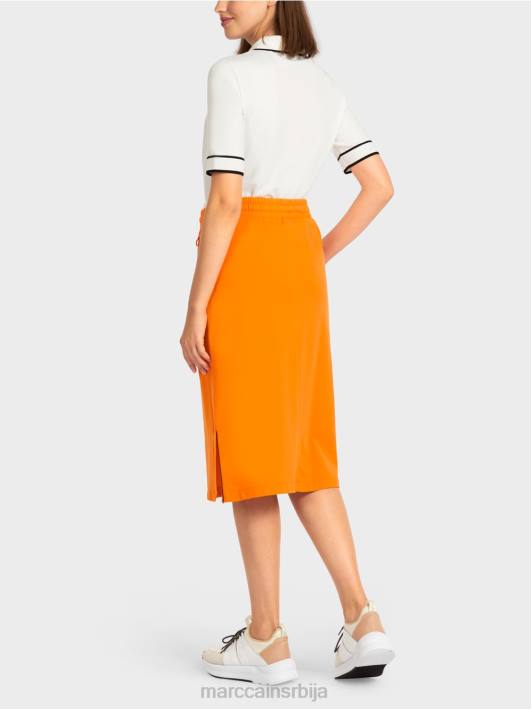 спортска сукња од дреса Marc Cain D688502 светло наранџаста одећу