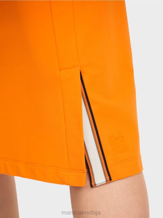спортска сукња од дреса Marc Cain D688502 светло наранџаста одећу