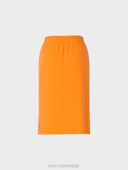 спортска сукња од дреса Marc Cain D688502 светло наранџаста одећу