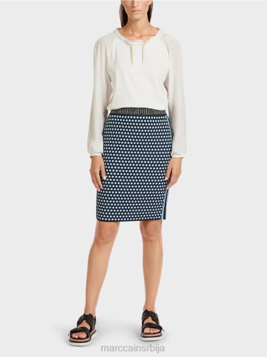 сукња "плетена у немачкој" Marc Cain D688507 црн одећу