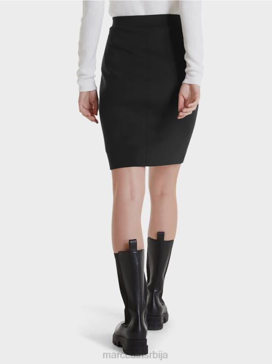 растезљива сукња од дреса Marc Cain D688515 црн одећу