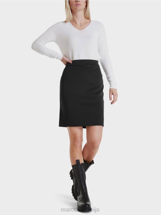 растезљива сукња од дреса Marc Cain D688515 црн одећу