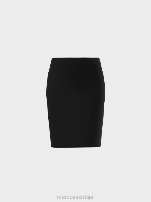 растезљива сукња од дреса Marc Cain D688515 црн одећу