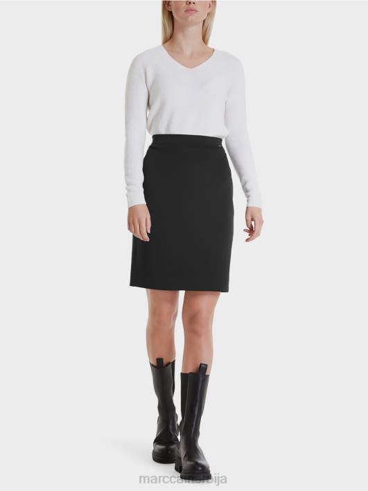 растезљива сукња од дреса Marc Cain D688515 црн одећу