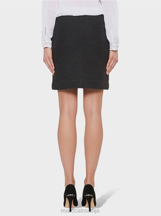 сукња чистих линија Marc Cain D688521 антразит одећу