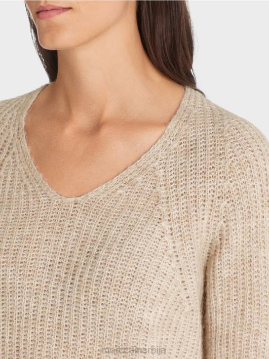 в-џемпер 100% произведен у Немачкој Marc Cain D6881057 бадемово млеко одећу