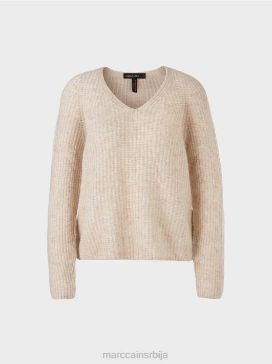 в-џемпер 100% произведен у Немачкој Marc Cain D6881057 бадемово млеко одећу