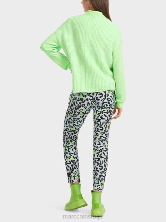 клизач 100 % произведен у Немачкој Marc Cain D6881095 светло шокантно зелено одећу