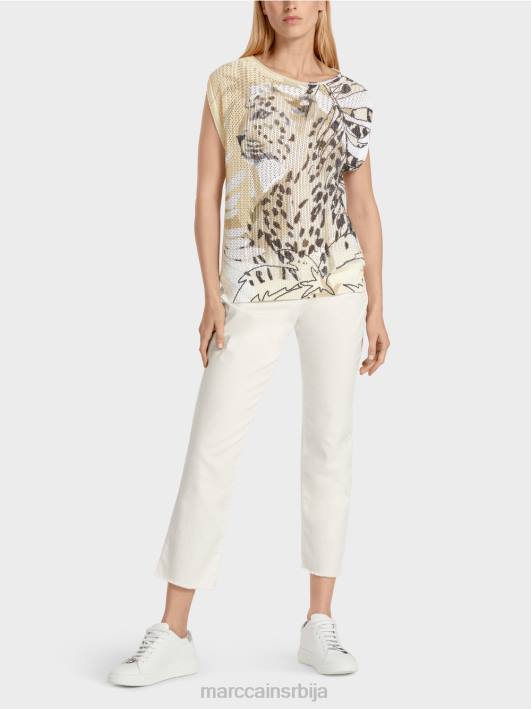 џемпер 100% произведен у Немачкој Marc Cain D6881152 дубок песак одећу