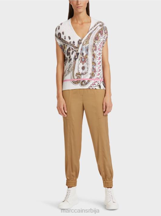 клизач 100% произведен у Немачкој Marc Cain D6881155 прљаво бело одећу