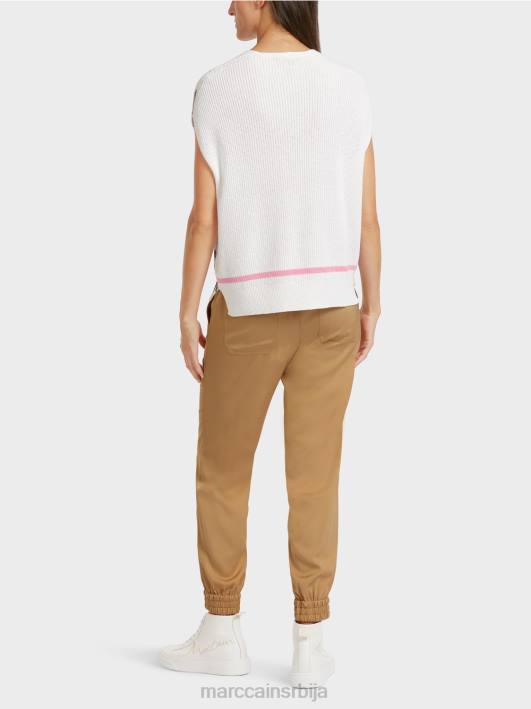 клизач 100% произведен у Немачкој Marc Cain D6881155 прљаво бело одећу