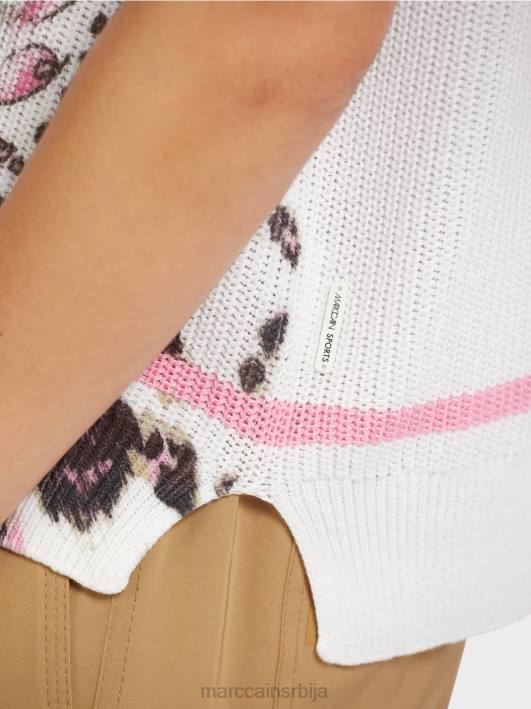 клизач 100% произведен у Немачкој Marc Cain D6881155 прљаво бело одећу