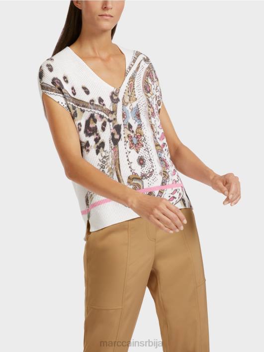 клизач 100% произведен у Немачкој Marc Cain D6881155 прљаво бело одећу